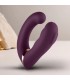ROCKS OFF GEMINI VIBRADOR DUAL PUNTO G Y ESTIMULADOR CLITORIS MORADO