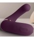 ROCKS OFF GEMINI VIBRADOR DUAL PUNTO G Y ESTIMULADOR CLITORIS MORADO