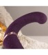 ROCKS OFF GEMINI VIBRADOR DUAL PUNTO G Y ESTIMULADOR CLITORIS MORADO