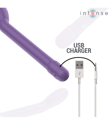 INTENSE KARLIE ESTIMULADOR PUNTO G RECARGABLE MORADO