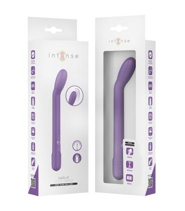 INTENSE KARLIE ESTIMULADOR PUNTO G RECARGABLE MORADO