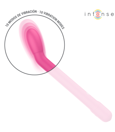 INTENSE KARLIE ESTIMULADOR PUNTO G RECARGABLE ROSA