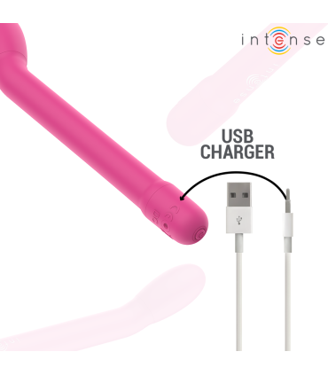 INTENSE KARLIE ESTIMULADOR PUNTO G RECARGABLE ROSA