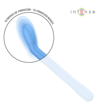 INTENSE KARLIE ESTIMULADOR PUNTO G RECARGABLE AZUL