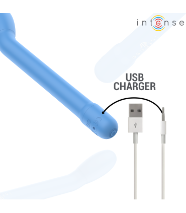 INTENSE KARLIE ESTIMULADOR PUNTO G RECARGABLE AZUL