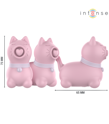 INTENSE MARIE ESTIMULADOR CON LENGUA EFECTO PULSACION ROSA