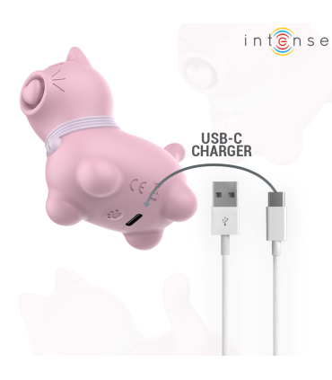 INTENSE MARIE ESTIMULADOR CON LENGUA EFECTO PULSACION ROSA