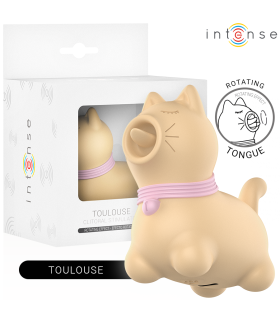 INTENSE TOULOUSE ESTIMULADOR CON LENGUA ROTATIVA 360º AMARILLO