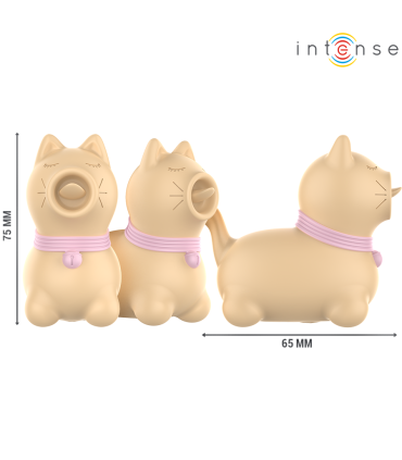 INTENSE TOULOUSE ESTIMULADOR CON LENGUA ROTATIVA 360º AMARILLO