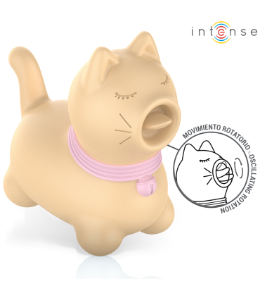 INTENSE TOULOUSE ESTIMULADOR CON LENGUA ROTATIVA 360º AMARILLO
