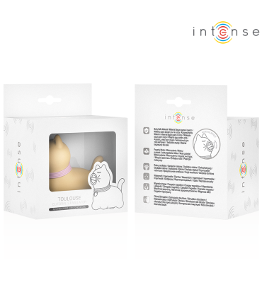 INTENSE TOULOUSE ESTIMULADOR CON LENGUA ROTATIVA 360º AMARILLO