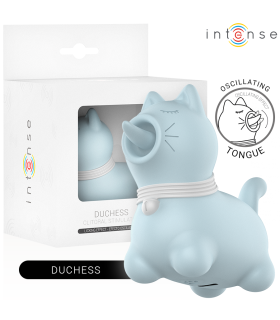 INTENSE DUCHESS ESTIMULADOR CON LENGUA ROTATIVA 360º AZUL