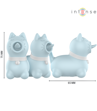 INTENSE DUCHESS ESTIMULADOR CON LENGUA ROTATIVA 360º AZUL