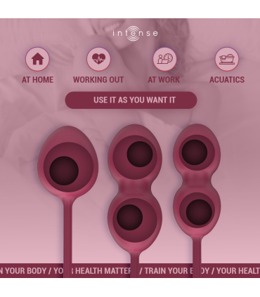 INTENSE CHARLI KIT BOLAS KEGEL VIOLET