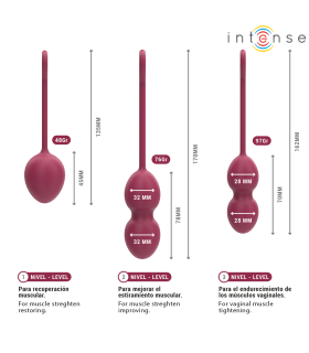 INTENSE CHARLI KIT BOLAS KEGEL VIOLET