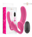 INTENSE - AMY VIBRADOR DOBLE 20 CM ROSA CONTROL REMOTO