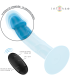 INTENSE PHOEBE VIBRADOR REALISTICO 10 VIBRACIONES AZUL CONTROL REMOTO