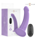 INTENSE EDDIE VIBRADOR 175 CM 10 VIBRACIONES MORADO CONTROL REMOTO