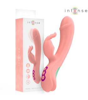 INTENSE RACHEL VIBRADOR RABBIT 5 VIBRACIONES ROSA