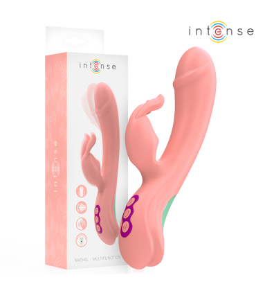 INTENSE RACHEL VIBRADOR RABBIT 5 VIBRACIONES ROSA