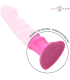 INTENSE CINDY VIBRADOR TALLA L DISENO EN ESPIRAL 10 VIBRACIONES ROSA CONTROL REMOTO