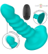 INTENSE BUFFY VIBRADOR TALLA S DISENO EN ESPIRAL 10 VIBRACIONES AZUL CONTROL REMOTO