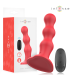 INTENSE CODY VIBRADOR CON VENTOSA ROJO CONTROL REMOTO