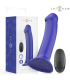 INTENSE VICTORIA VIBRADOR CON VENTOSA 10 VIBRACIONES AZUL OSCURO CONTROL REMOTO