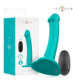 INTENSE - KATIE VIBRADOR CON VENTOSA 10 VIBRACIONES AZUL OSCURO CONTROL REMOTO