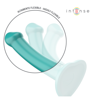 INTENSE KATIE VIBRADOR CON VENTOSA 10 VIBRACIONES AZUL OSCURO CONTROL REMOTO