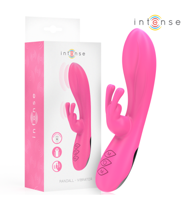 INTENSE RANDALL VIBRADOR RABBIT 10 VIBRACIONES ROSA