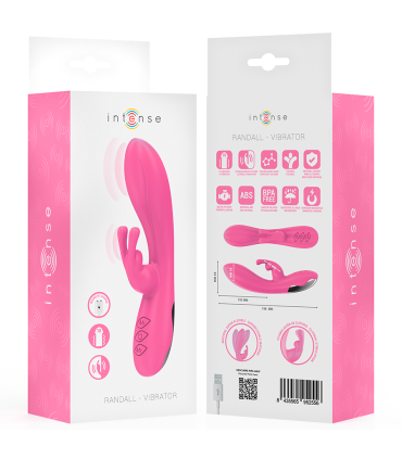 INTENSE RANDALL VIBRADOR RABBIT 10 VIBRACIONES ROSA