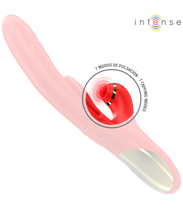 INTENSE ROSALIA VIBRADOR MULTIFUNCION 3 EN 1 ROJO