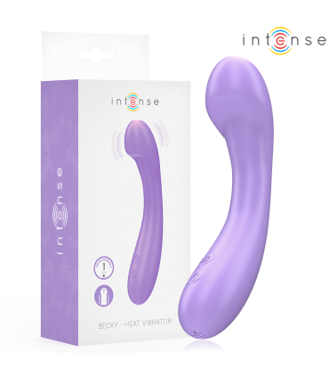 INTENSE BECKY VIBRADOR 19 CM CALENTABLE 7 VIBRACIONES MORADO