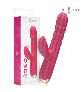 INTENSE CHLOE VIBRADOR MULTIFUNCION 3 EN 1 ROJO