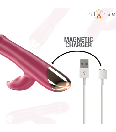 INTENSE CHLOE VIBRADOR MULTIFUNCION 3 EN 1 ROJO