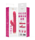 INTENSE CHLOE VIBRADOR MULTIFUNCION 3 EN 1 ROJO