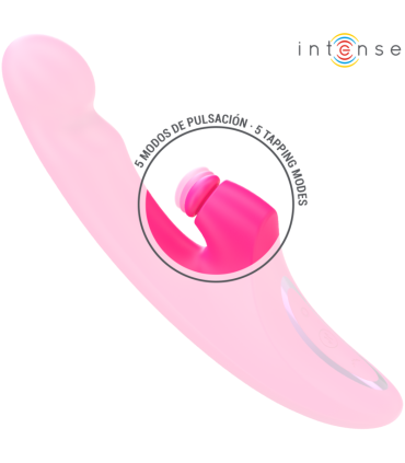 INTENSE EMI VIBRADOR 135 CM MULTIFUNCION 3 EN 1 10 VIBRACIONES ROSA