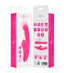 INTENSE EMI VIBRADOR 135 CM MULTIFUNCION 3 EN 1 10 VIBRACIONES ROSA