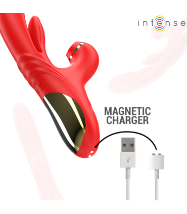 INTENSE KAROL VIBRADOR MULTIFUNCION EMPUJE SUCCION ESTIMULACION