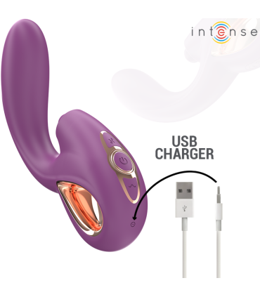 INTENSE LALI VIBRADOR PUNTO G MULTIFUNCION ESTIMULACION EMPUJE VIBRACION MORADO