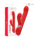 INTENSE LELE VIBRADOR MULTIFUNCION ROTATORIO OSCILACION ESTIMULACION ROJO