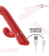 INTENSE LELE VIBRADOR MULTIFUNCION ROTATORIO OSCILACION ESTIMULACION ROJO