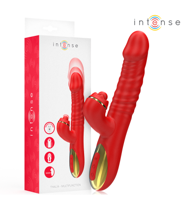 INTENSE THALIA VIBRACION EMPUJE ESTIMULACION ROJO