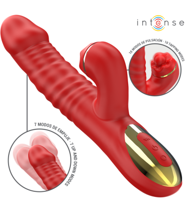 INTENSE THALIA VIBRACION EMPUJE ESTIMULACION ROJO