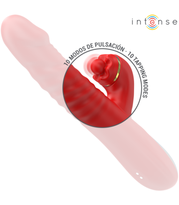 INTENSE THALIA VIBRACION EMPUJE ESTIMULACION ROJO