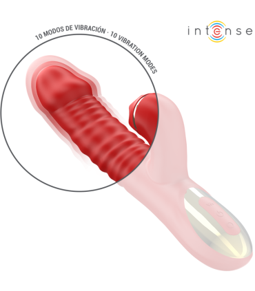INTENSE THALIA VIBRACION EMPUJE ESTIMULACION ROJO