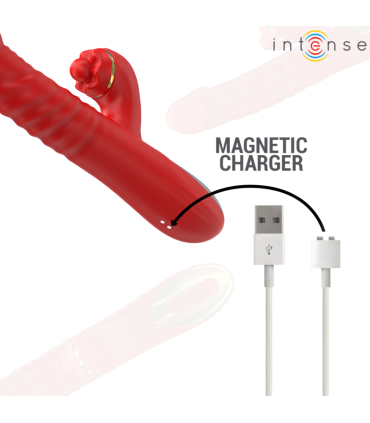 INTENSE THALIA VIBRACION EMPUJE ESTIMULACION ROJO