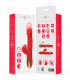 INTENSE THALIA VIBRACION EMPUJE ESTIMULACION ROJO