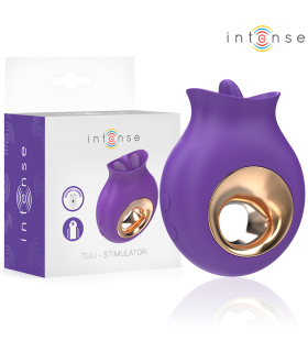 INTENSE TULI ESTIMULADOR CLITORIS 9 VIBRACIONES 9 OSCILACIONES MORADO